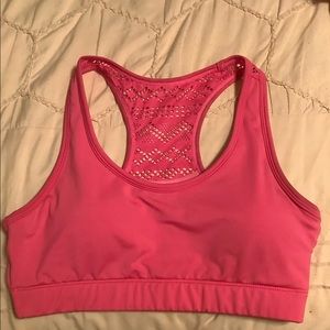ZYIA Hot Pink Bomber Bra, Size M